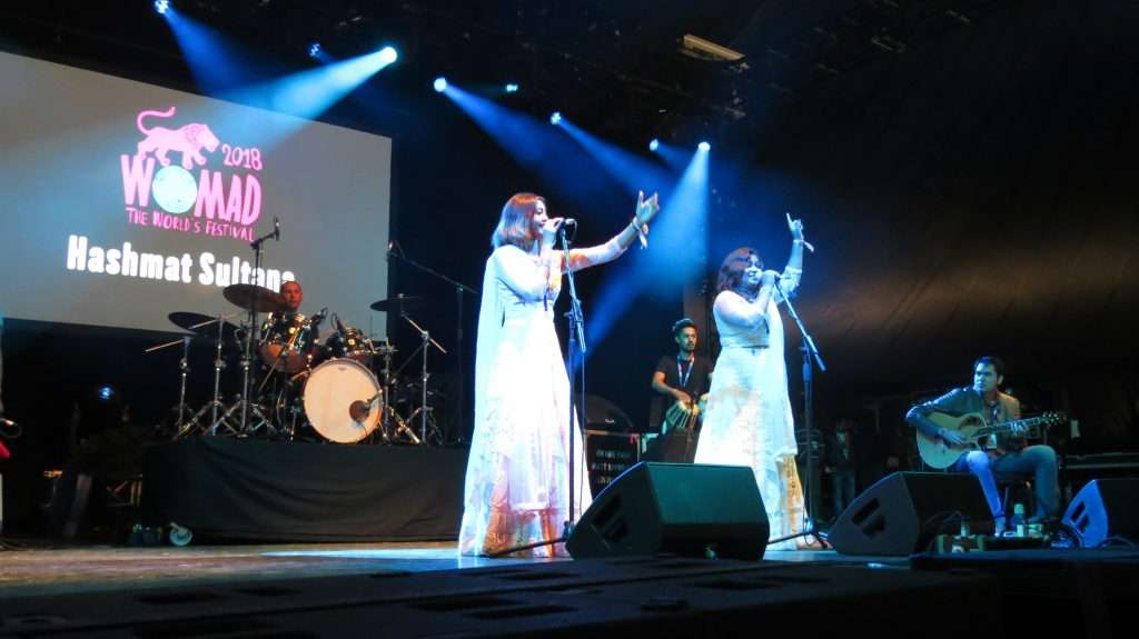 Hashmat Sultana at WOMAD Festival 2018