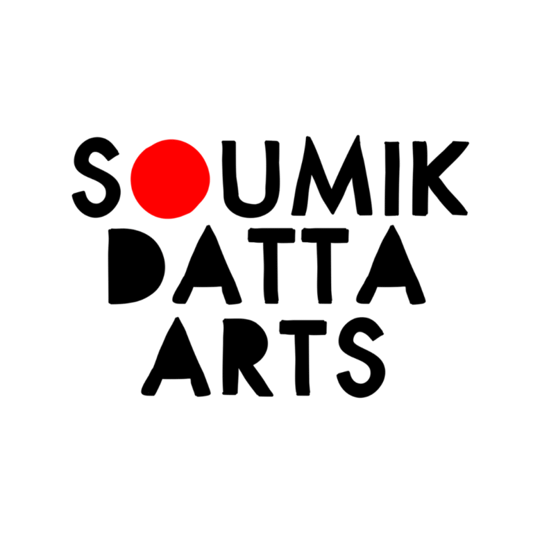 Text-based logo stating Soumik Datta Arts