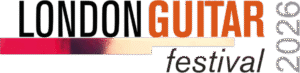 A text-based logo, for London Guitar Festival 2026